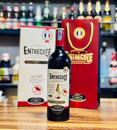 Rượu vang Pháp Merlot ngon, rất được ưa chuộng