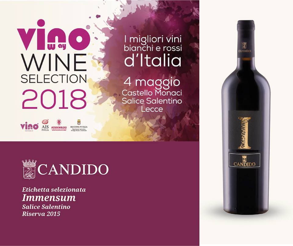 Rượu vang Ý Candido Immensium Negroamaro