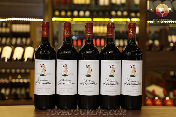 Rượu vang Pháp chateau d'Armailhac Grand Cru Classe Rượu vang Pháp chateau d'Armailhac Grand Cru Classe
