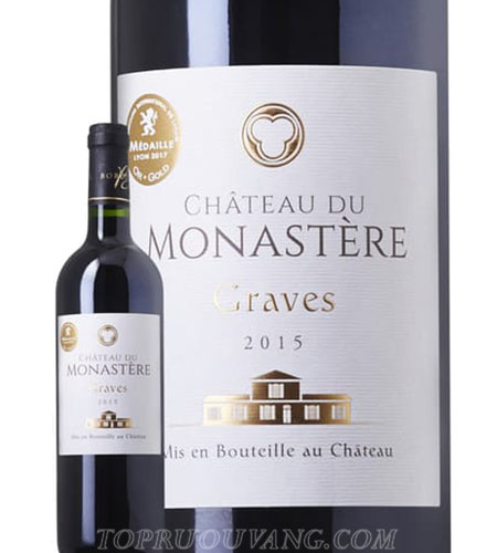 Rượu vang chateau Du Monastere Rouge Rượu vang chateau Du Monastere Rouge