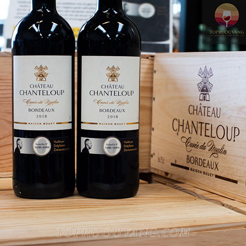 Rượu vang chateau Du Monastere Rouge
