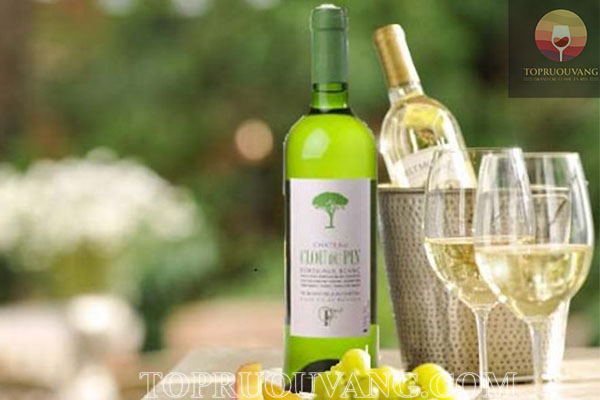 Rượu vang Pháp Chateau Clou Du Pin Bordeaux Blanc