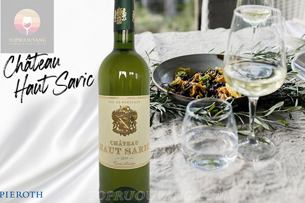 Rượu vang pháp Chateau Haut Saric Rượu vang pháp Chateau Haut Saric
