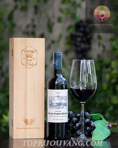 Rượu Vang Château Grand Corbin Manuel Saint-Émilion Grand Cru