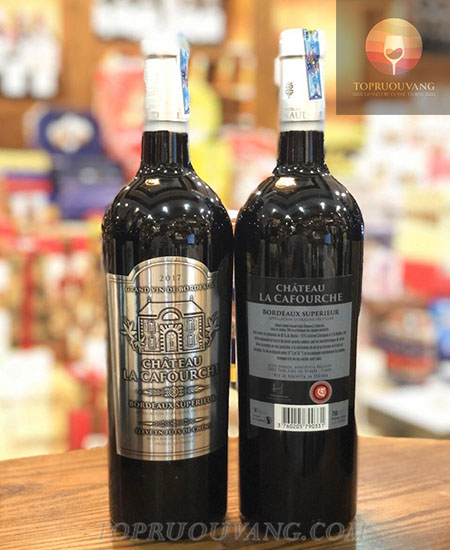 Rượu vang Chateau La Cafourche Bodeaux Superieur Rượu vang Chateau La Cafourche Bodeaux Superieur