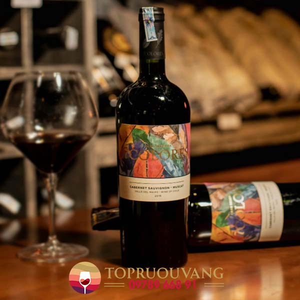 Rượu vang 7Colores Gran Reserva Cabernet Sauvignon Muscat 1 Rượu vang 7Colores Gran Reserva Cabernet Sauvignon Muscat