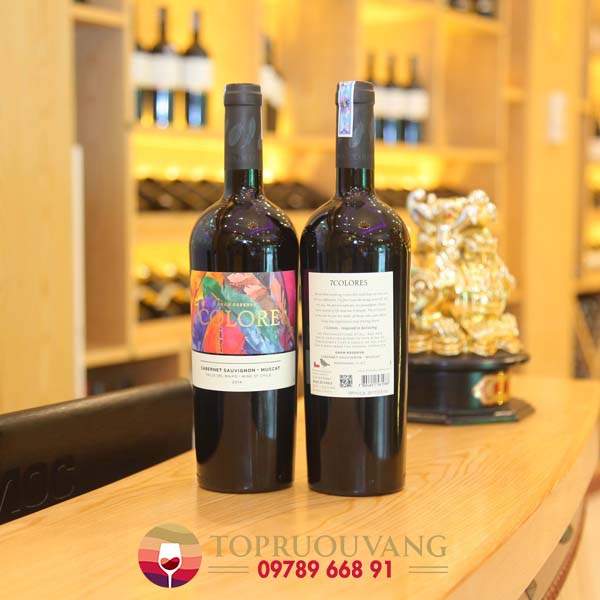 Rượu vang 7Colores Gran Reserva Cabernet Sauvignon Muscat Rượu vang 7Colores Gran Reserva Cabernet Sauvignon Muscat