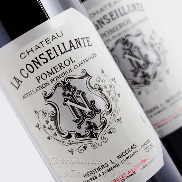 Rượu vang Pháp Chateau La Conseillante Rượu vang Pháp Chateau La Conseillante Bordeaux