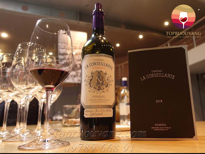 Rượu vang Pháp Chateau La Conseillante 2 Rượu vang Pháp Chateau La Conseillante Bordeaux