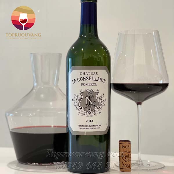 Rượu vang Pháp Chateau La Conseillante 1 Rượu vang Pháp Chateau La Conseillante Bordeaux