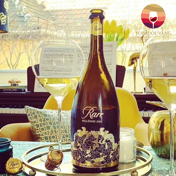 Rượu vang Rare Champagne Brut Millésime 1 Rượu vang Rare Champagne Brut Millésime