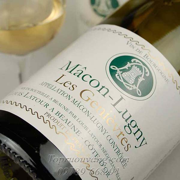 Rượu vang Pháp Louis Latour Macon-Lugny Les Genièvres