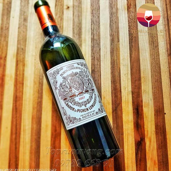 Rượu vang Pháp Chateau Pichon Longueville Grand Cru Classés Rượu vang Chateau Pichon Longueville Grand Cru Classés