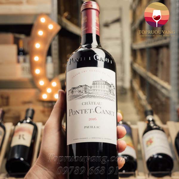 Rượu vang Pháp Chateau Pontet-Canet Grand Cru Classés Rượu vang Pháp Chateau Pontet Canet Grand Cru Classés