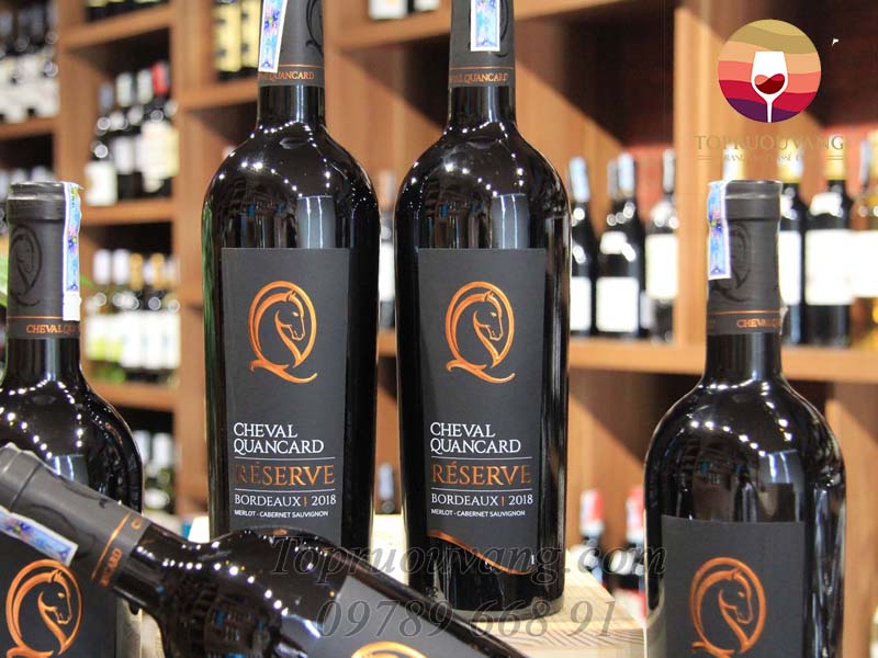 Rượu vang Cheval Quancard Reserve Bordeaux