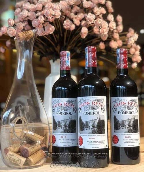 Rượu vang Pháp Clos Rene Pomerol 1 Rượu vang Pháp Clos Rene Pomerol