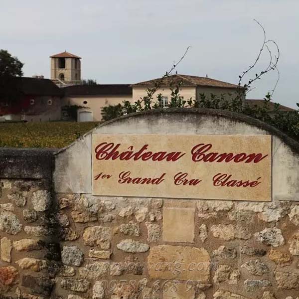 Rượu vang Pháp Chateau Canon Premier Grand Cru Classés B
