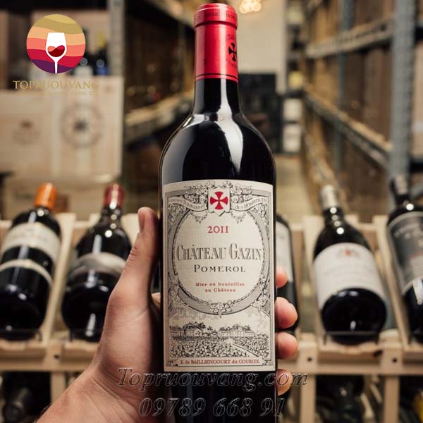 Rượu vang Chateau Gazin Pomerol Rượu vang Pháp Chateau Gazin Pomerol