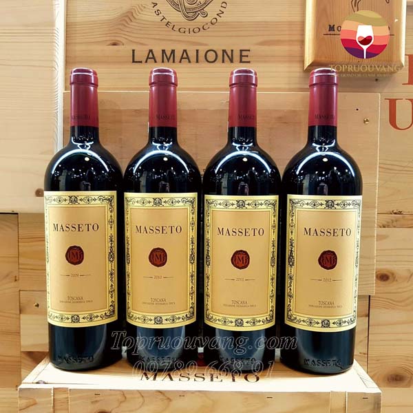 Rượu vang Ý Masseto Toscana IGT Rượu vang Ý Masseto Toscana IGT