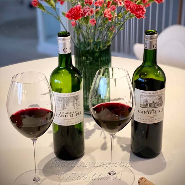 Rượu vang Pháp Chateau Cantemerle Haut-Médoc Rượu vang Pháp Chateau Cantemerle Haut-Médoc