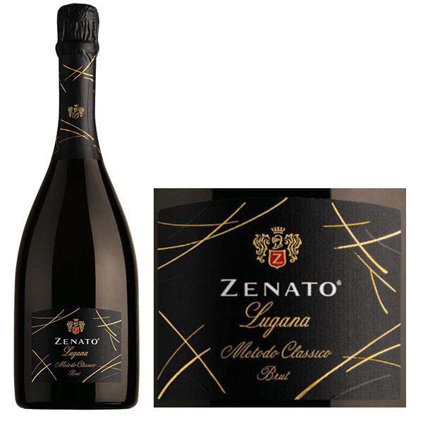 Rượu vang nổ Zenato Lugana Brut 3L