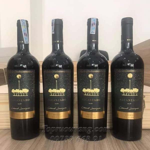 Rượu vang Chile Alcanzado Cabernet Sauvignon Reserva Rượu vang Chile Alcanzado Reserva Cabernet Sauvignon