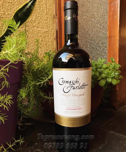 Rượu vang Chile Cremaschi Furlotti Reserva Cabernet Sauvignon