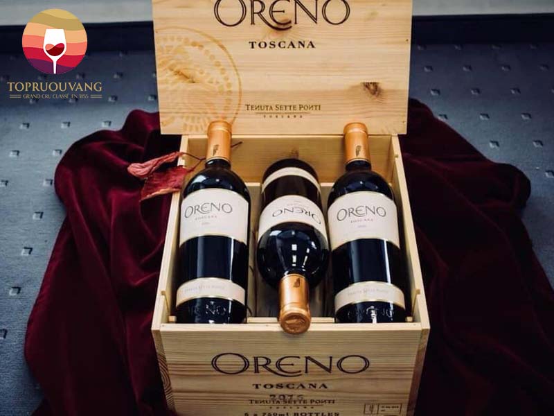 Rượu vang Ý Oreno Toscana Rượu vang Ý Oreno Toscana