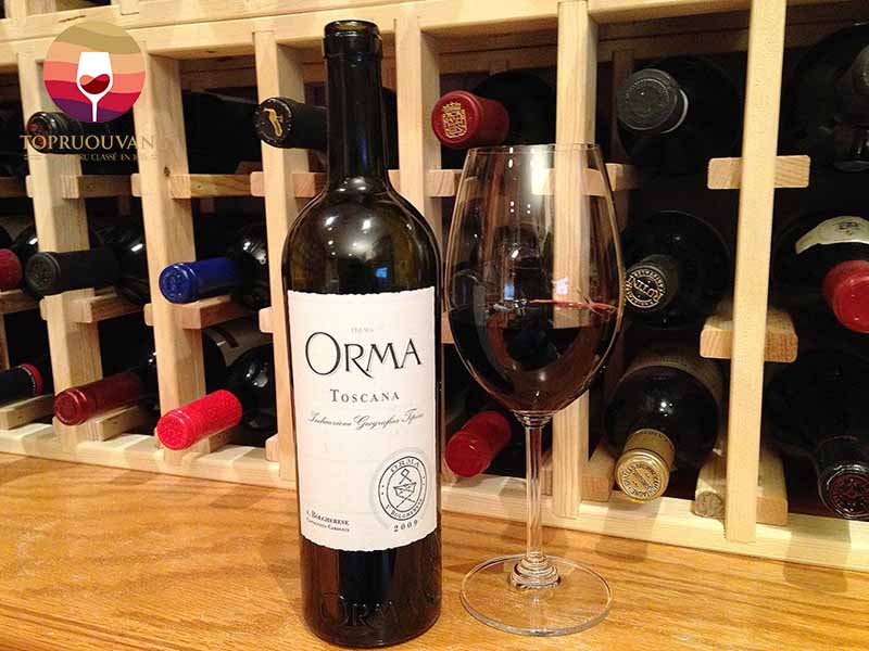 Rượu vang Ý Orma Toscana 2 Rượu vang Ý Orma Toscana