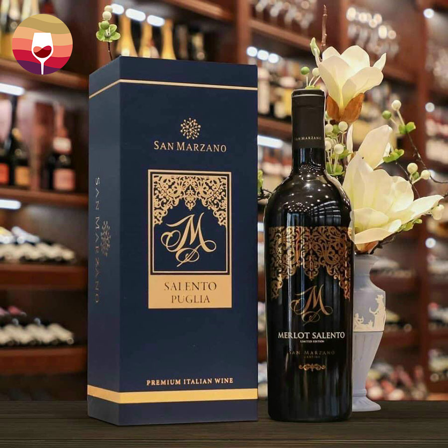 Rượu vang Ý M Limited Edition Merlot Salento