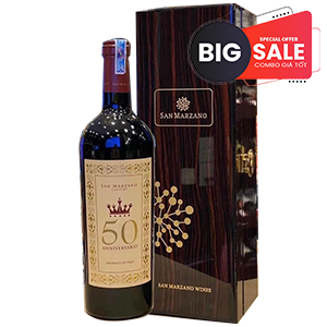 Rượu vang Ý 50 Anniversario Negroamaro