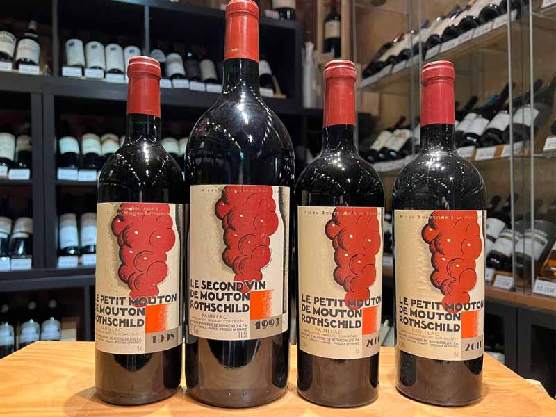 Rượu vang Le Petit Mouton de Rothschild 1