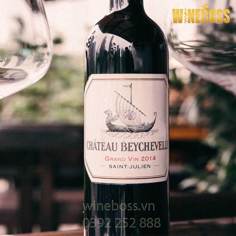 Rượu vang Pháp Chateau Beychevelle 1