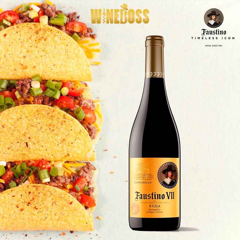 Rượu vang Faustino VII Tempranillo 2 Rượu vang Faustino VII Tempranillo 2