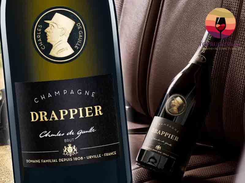 Rượu vang Champagne Drappier Charles de Gaulle Cuvée