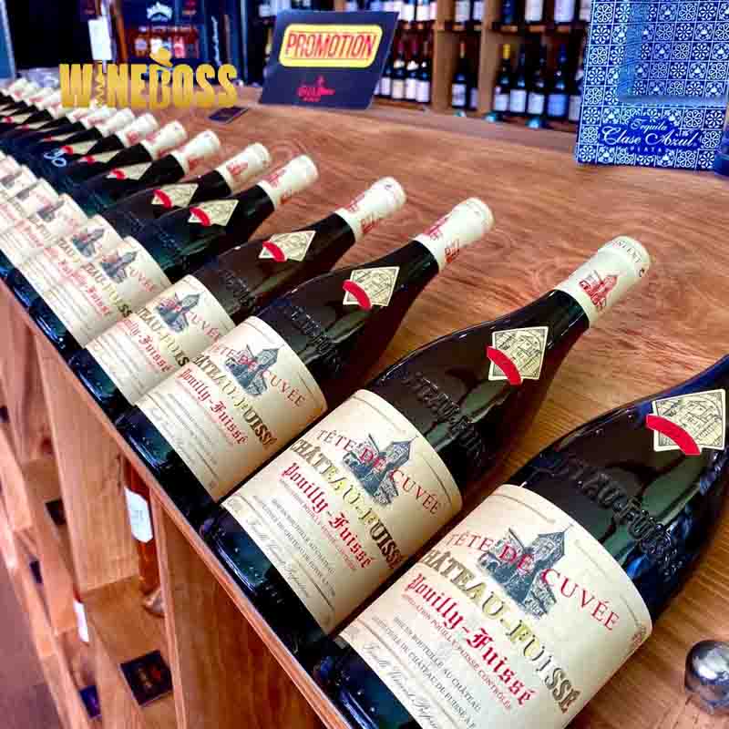 Rượu vang Château Fuissé Pouilly-Fuissé Tête de Cuvée Rượu vang Château Fuissé Pouilly-Fuissé Tête de Cuvée