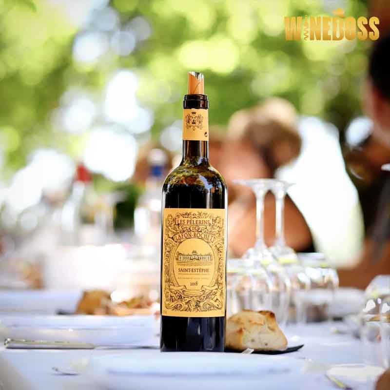 Rượu vang Les Pélerins De Lafon-Rochet 1 Rượu vang Les Pélerins De Lafon-Rochet 1