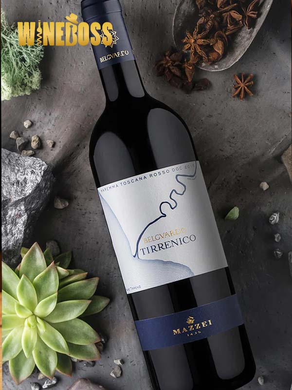 Rượu vang Mazzei Tirrenico Maremma Toscana Rosso D.O.C 1 Rượu vang Mazzei Tirrenico Maremma Toscana Rosso D.O.C 1
