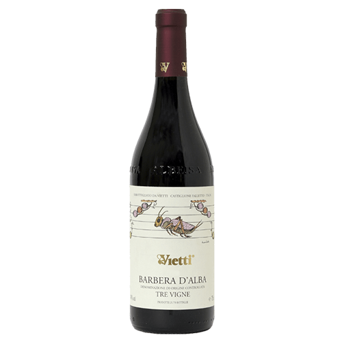 Rượu vang Vietti Barbera D'Alba Tre Vigne DOC