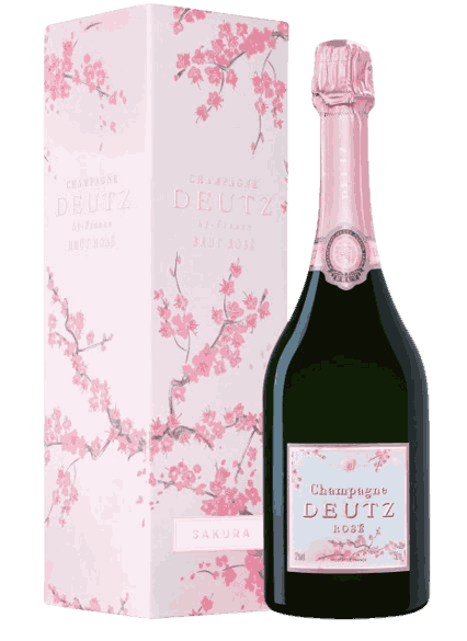 Rượu Champagne Pháp Deutz Brut Classic Rosé Sakura