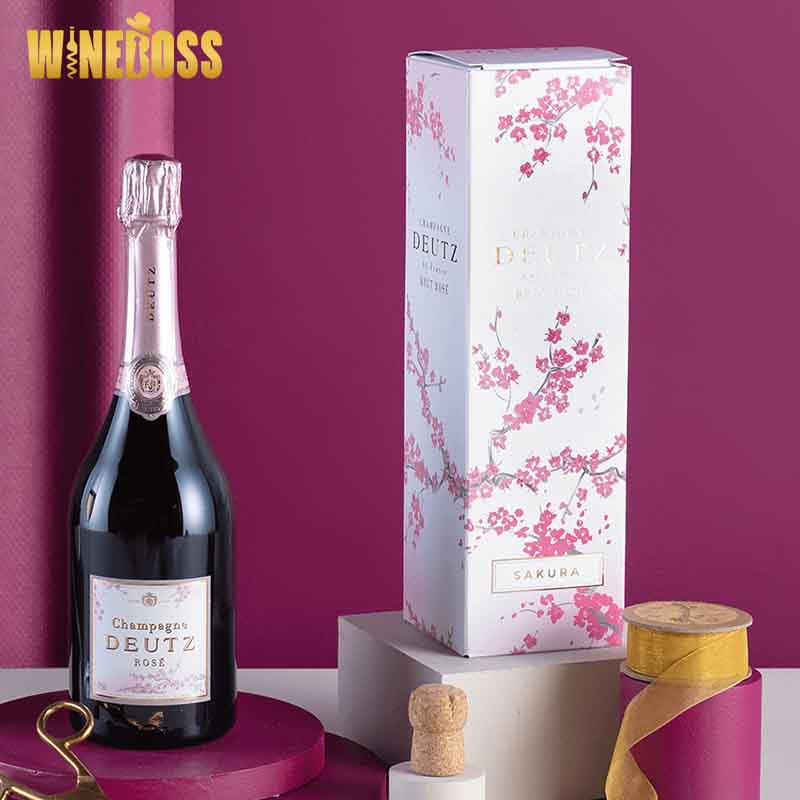 Rượu Champagne Pháp Deutz Brut Classic Rosé Sakura