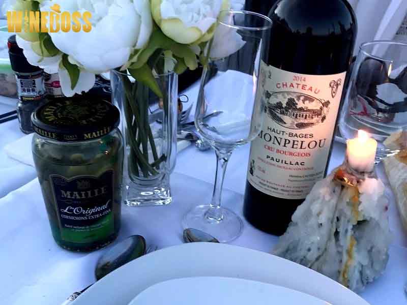 Rượu vang Chateau Haut Bages Monpelou nhập khẩu chính hãng từ Pháp