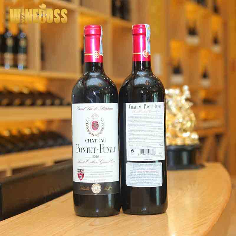 Rượu vang Pháp Chateau Pontet Fumet nhập khẩu chính hãng