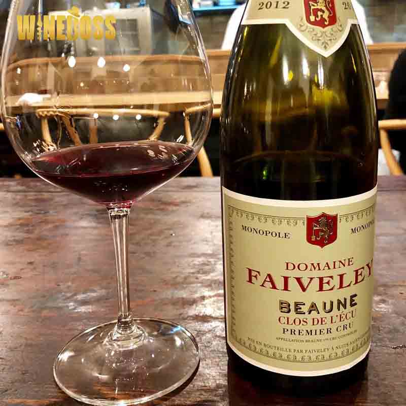 vang Domaine Faiveley Clos de l'Ecu Beaune Premier Cru Monopole nhập khẩu chính hãng