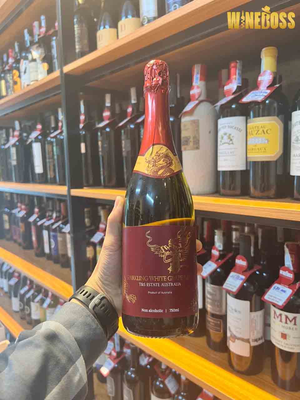 Rượu vang Úc Sparkling White Granpe Juice