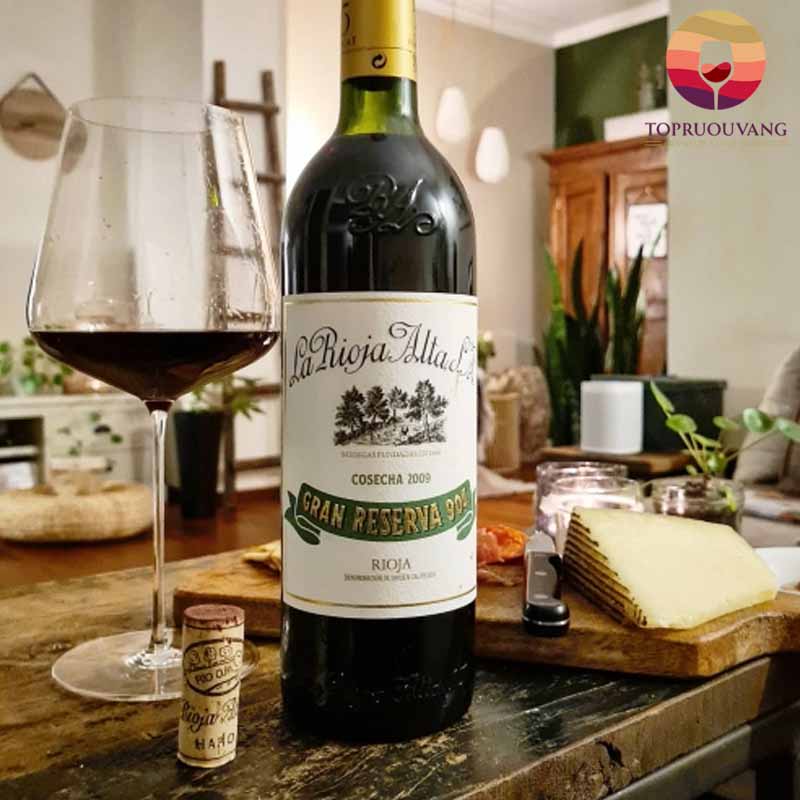 Rượu vang Rioja Alta Gran Reserva 904