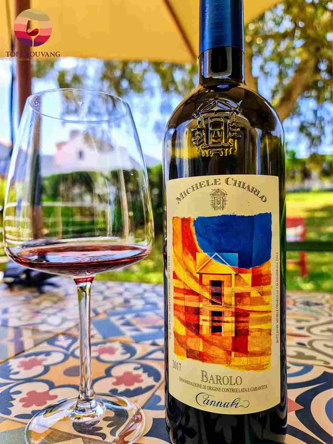 Rượu vang Ý Michele Chiarlo Barolo Cannubi