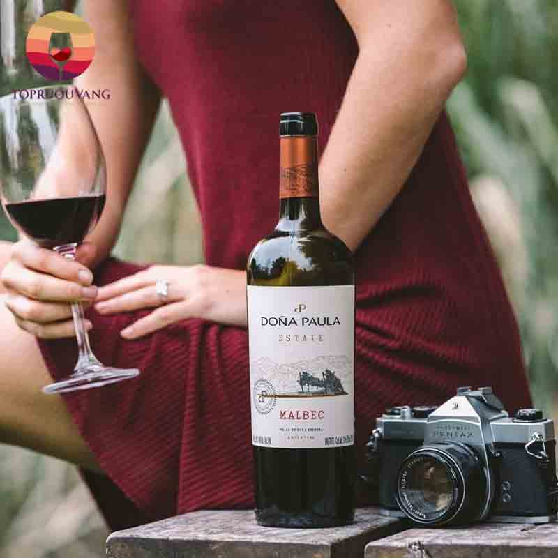 Rượu vang Argentina Dona Paula Estate Malbec