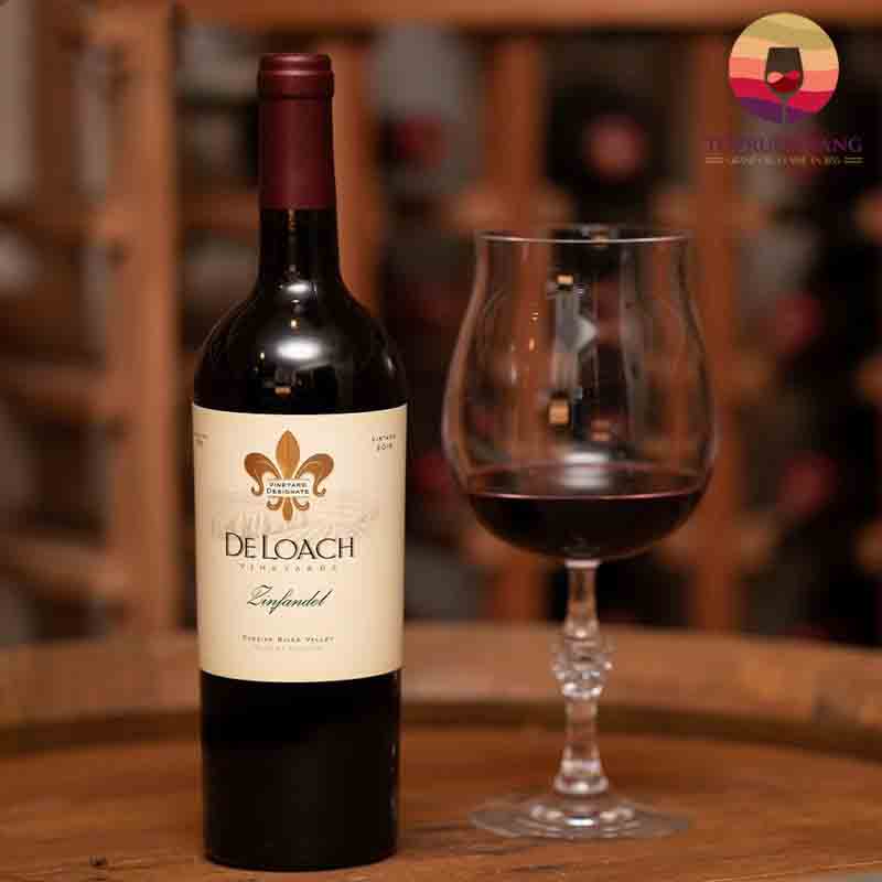 Rượu vang Mỹ DeLoach Russian River Zinfandel