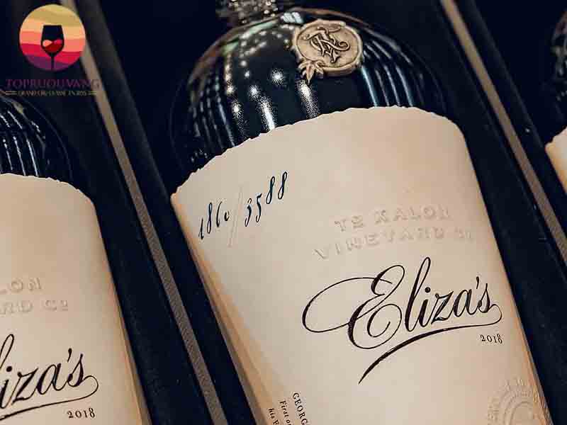Rượu vang Mỹ To Kalon Vineyard Company Eliza’s